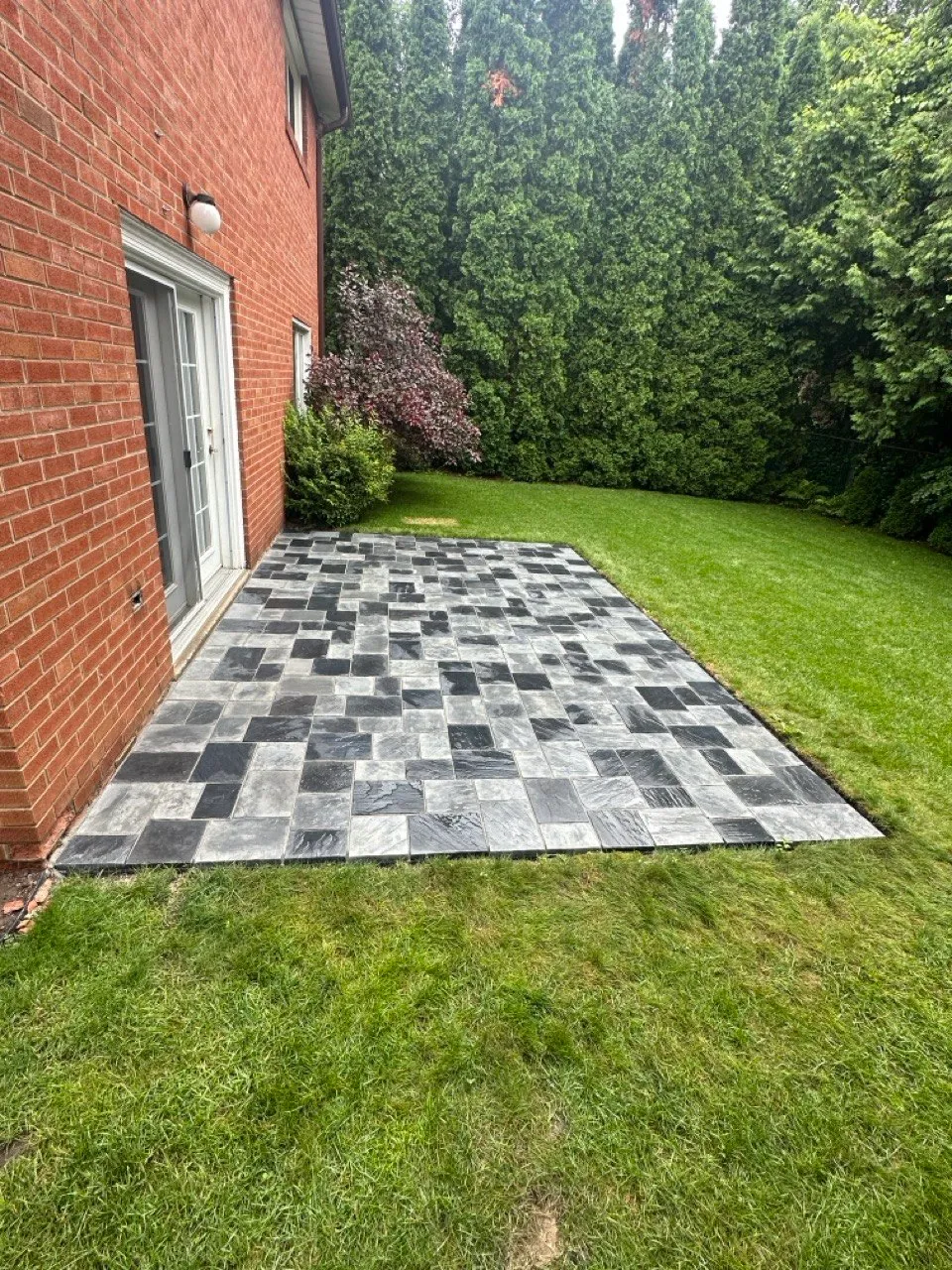 Patio and walkway work